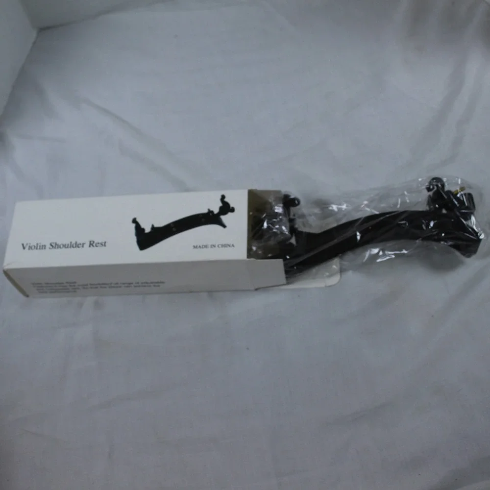 Adjustable Violin Shoulder Rest 4/4‎ 3/4 Size Collapsible Black Made in China